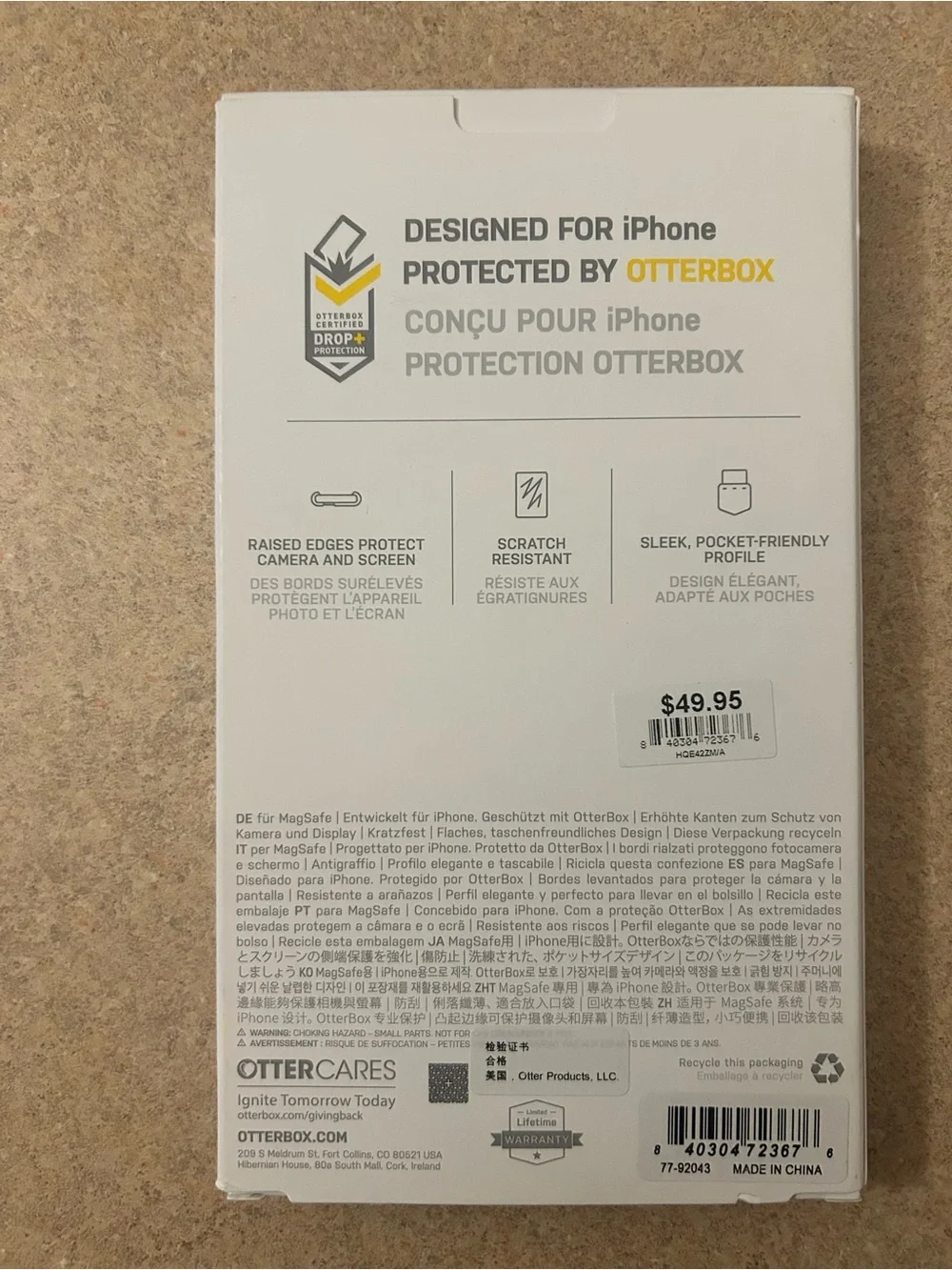 OtterBox protective clear